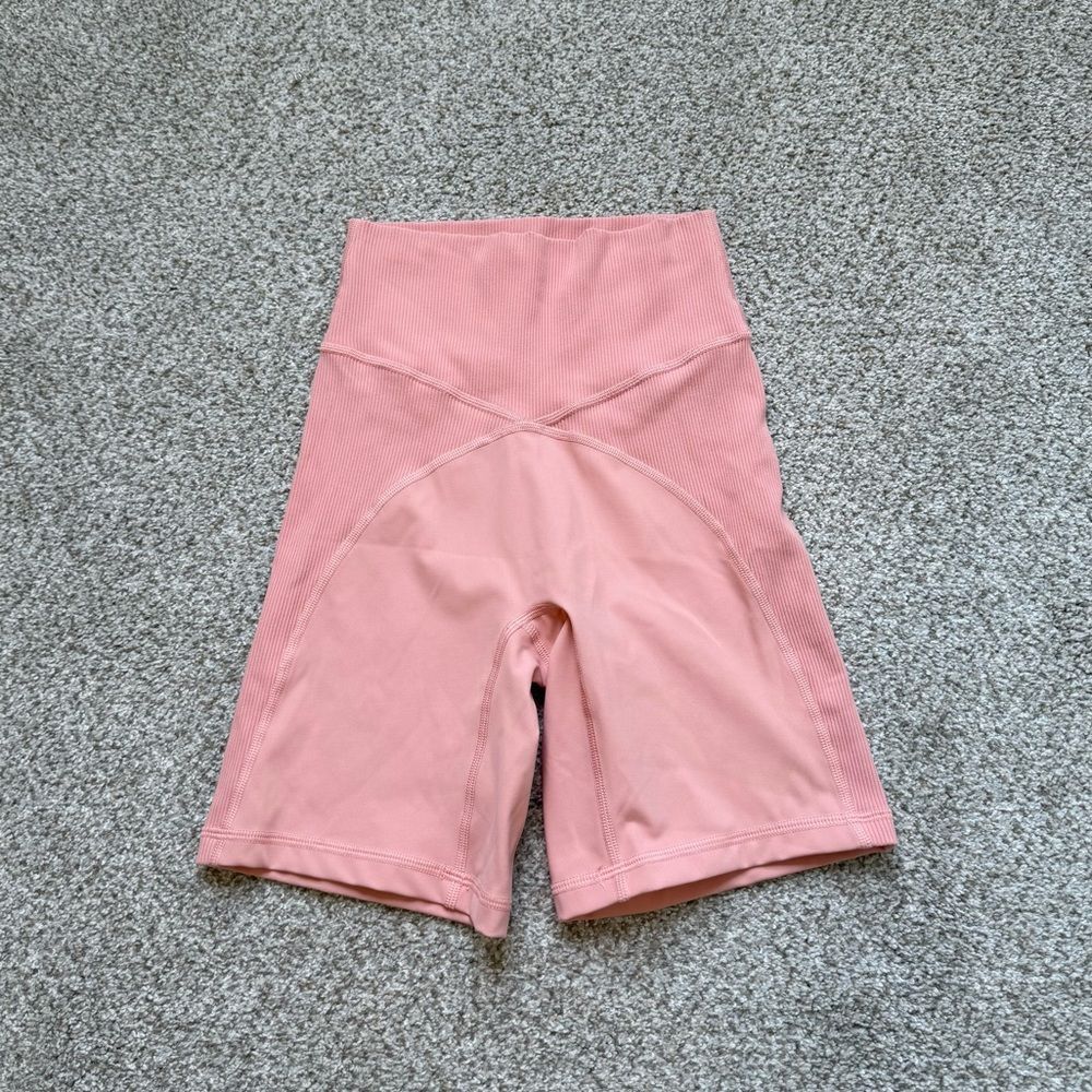 Aerie Offline Pink Biker Shorts